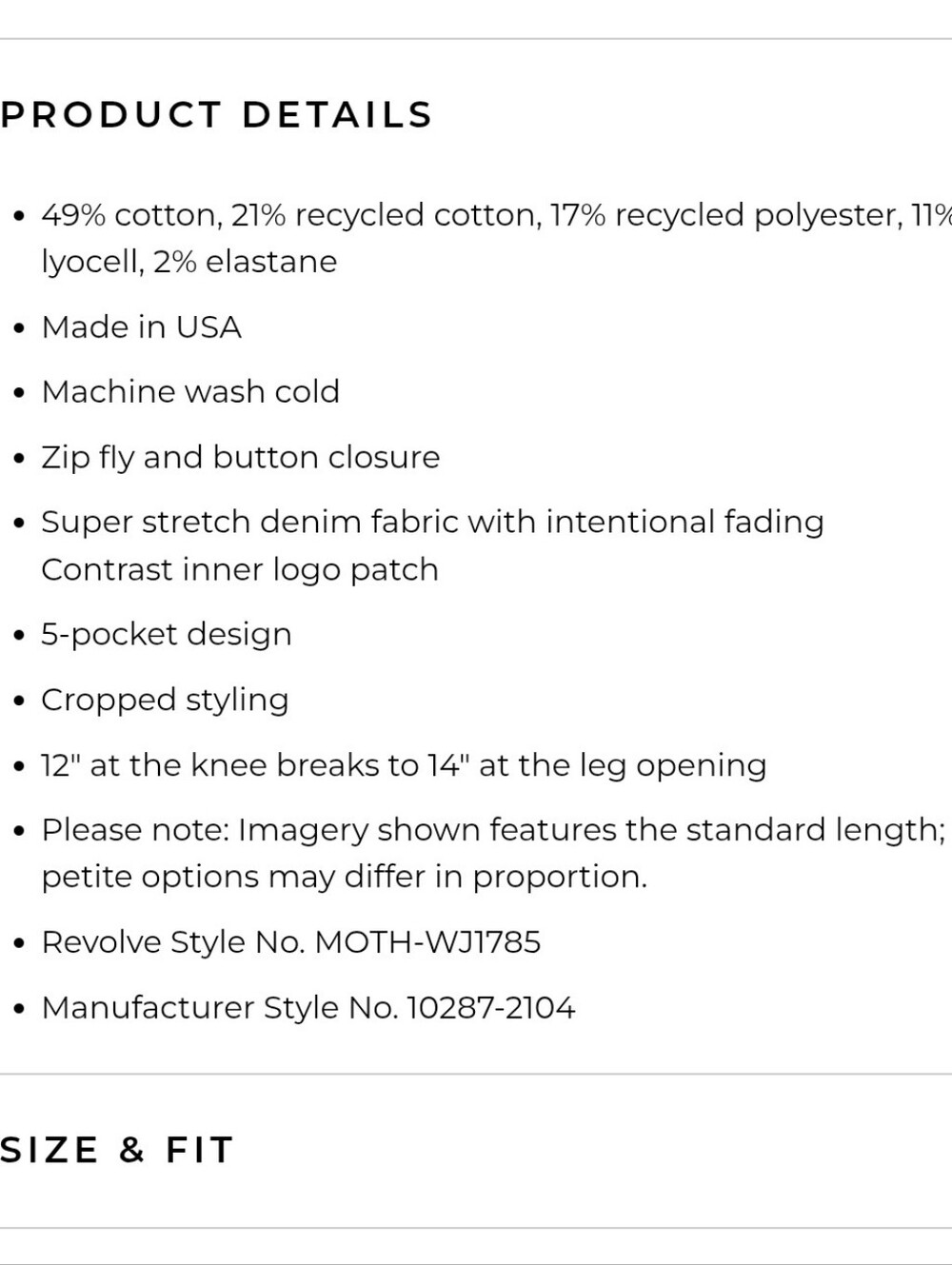 MOTHER Insider Flood sz 28 in Over the Top - Picture 6 of 16